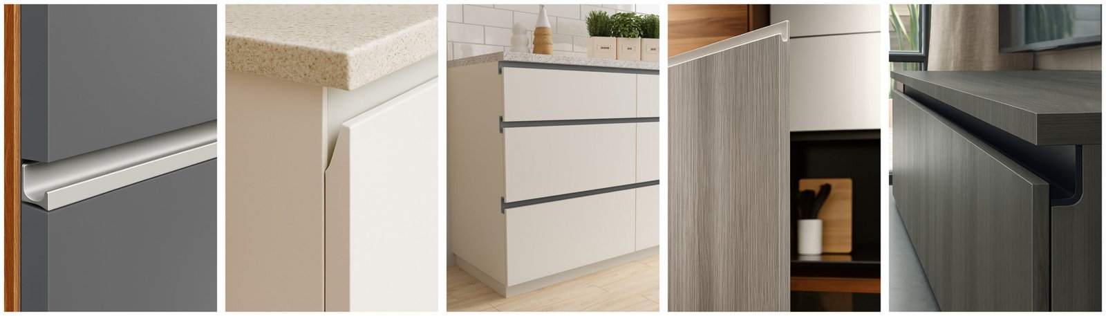 handleless kitchen shutter